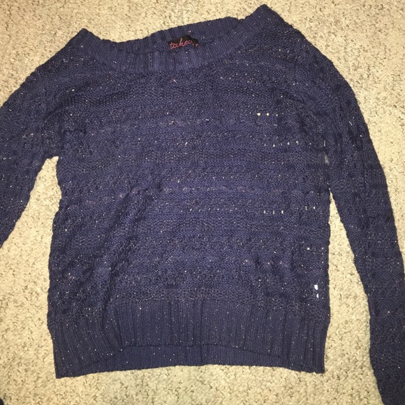 Knit Blue Sweater