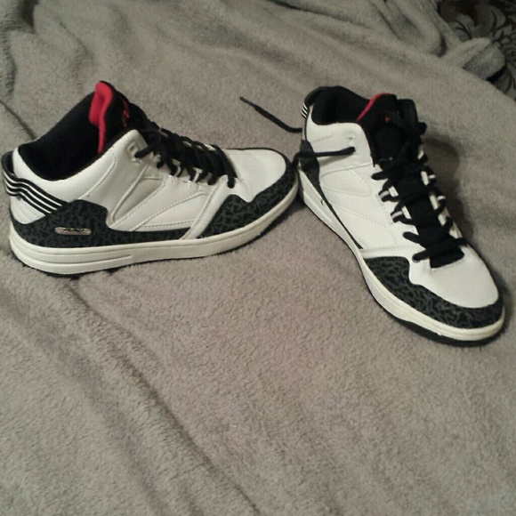 Boy high top  Fubu tennis shoes