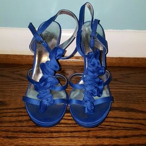 Royal Blue High Heels