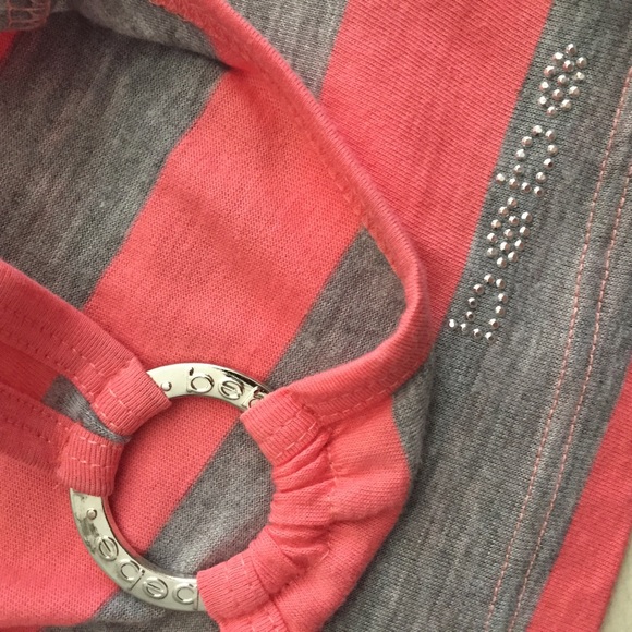 ⭐️SOLD ⭐️bebe cross back tank top❣ - Picture 3 of 3