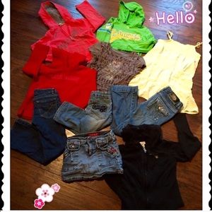 Lot of lil girls clothes