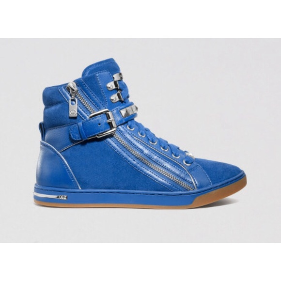 New In Box Studded Michael Kors High Top Sneakers