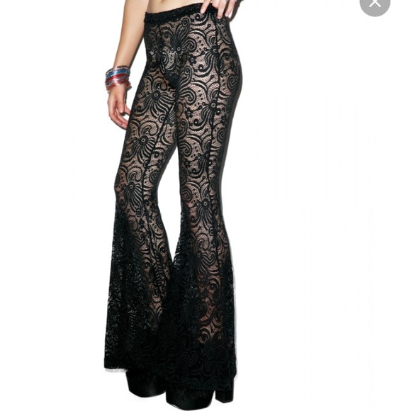 Cyclone lace bell bottoms