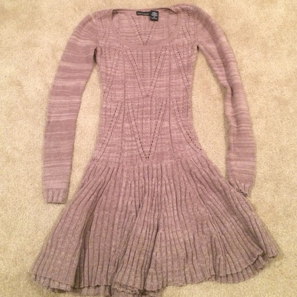 Moda International Dresses & Skirts - Victoria's Secret Purple Sweater Dress
