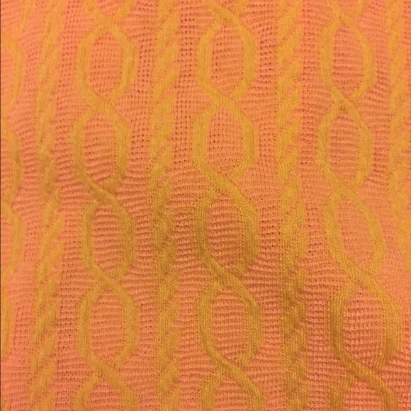 Anthropologie cross back dress in PEACH - Picture 3 of 4