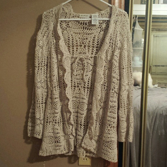 Crochet cover up
