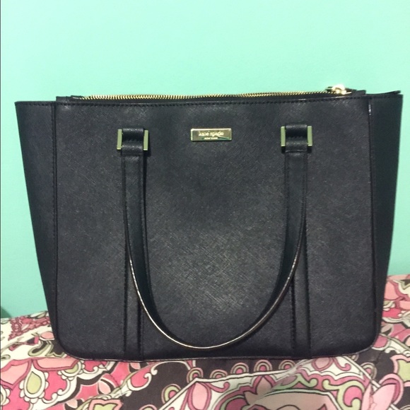 Kate Spade Newbury Lane Cadene Black Tote