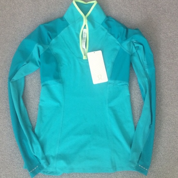 lulu lemon trail bound 1/2 zip - Picture 1 of 4