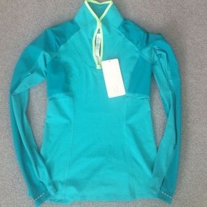 lulu lemon trail bound 1/2 zip