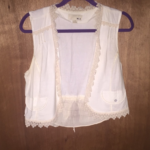 Laced vest