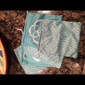 5 Kendra Scott dust bags