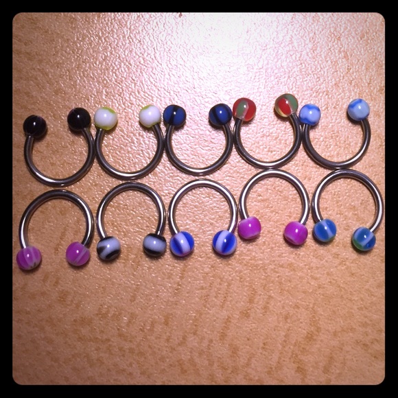 BRAND NEW STERILE PIERCINGS