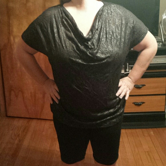 Shimmery blouse