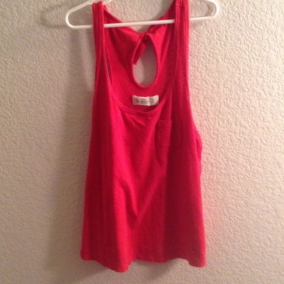 Hot pink tank top