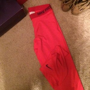 Nike Pro crops.