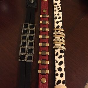 Magnetic closure fashion bracelets
