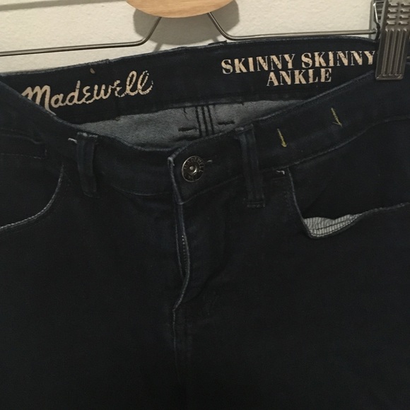 Madewell skinny skinny ankle jeans