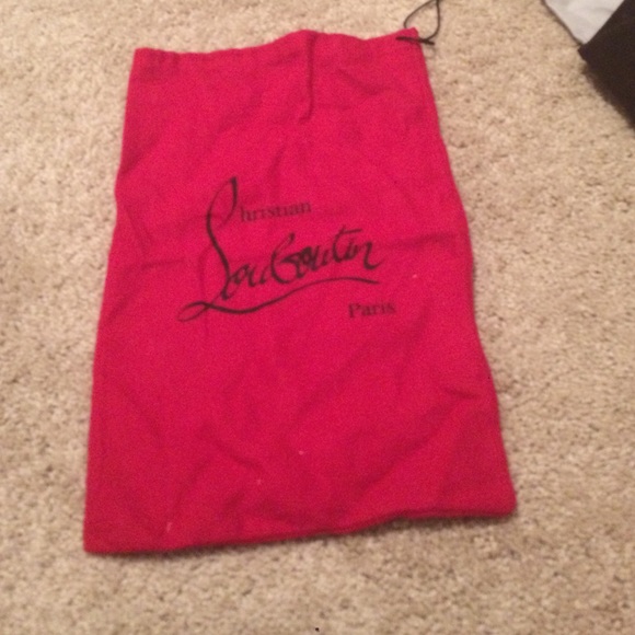 Christian louboutin dust bag