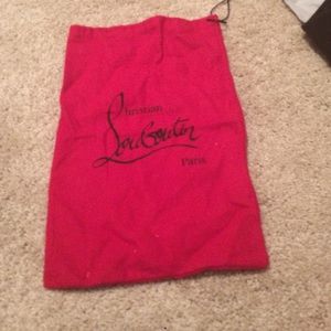 Christian louboutin dust bag
