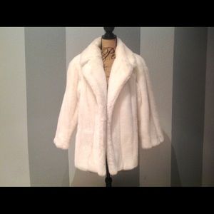 White Faux Fur