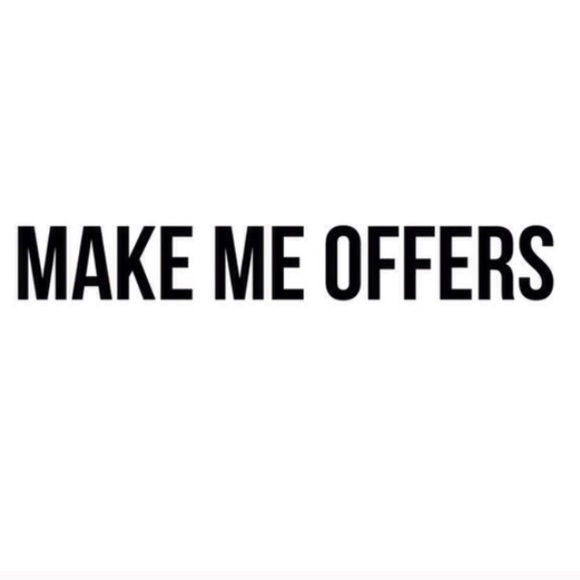 I will accept reasonable offers!