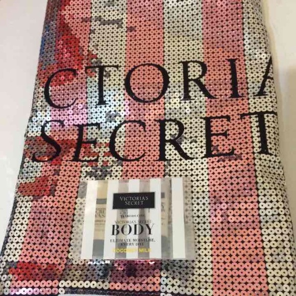Victoria's Secret sequin tote! Brand new!