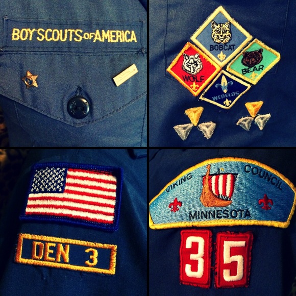 🚫SOLD🚫BoyScouts button up. - Picture 2 of 4