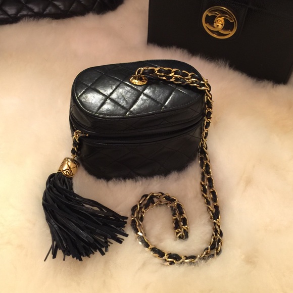 CHANEL Handbags - New Photos! Auth CHANEL Vintage Rare Handbag Purse