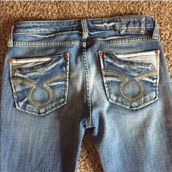 Big Star "Sweet" low rise bootcut jeans