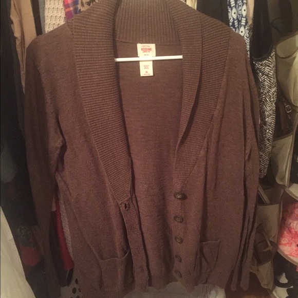 🔴SOLD🔴 Brown cardigan - Mossimo