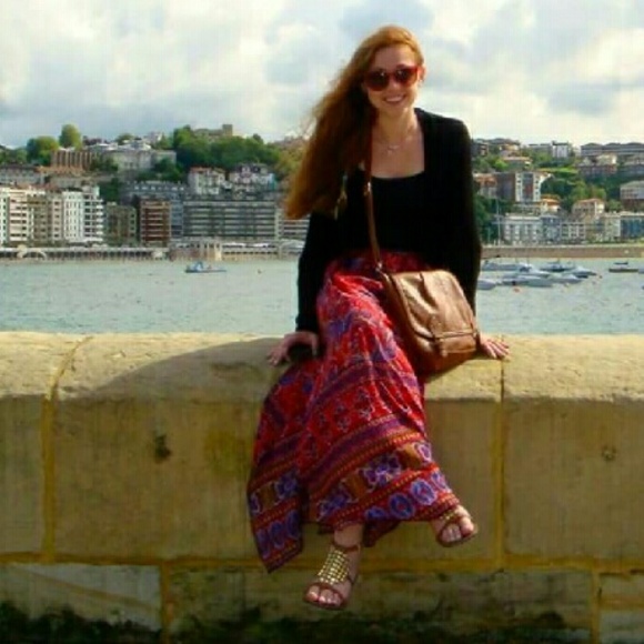 🎉 SOLD 🎉 Printed Maxi Skirt