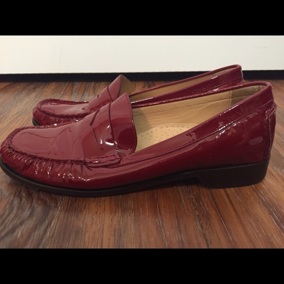 Cole Haan Red Patent Loafers