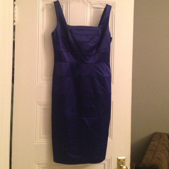 Royal blue cocktail dress - Picture 1 of 3