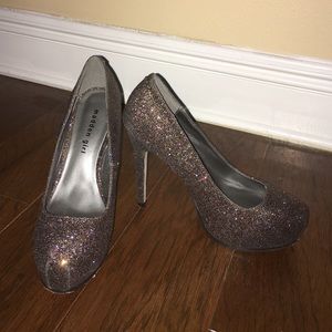 Madden Girl Multi-color Glittery Sparkle Heels