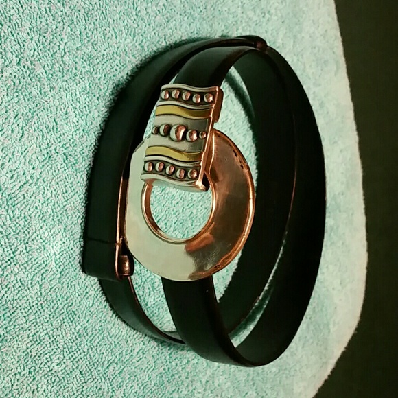 Chico's Black Adjustable Belt