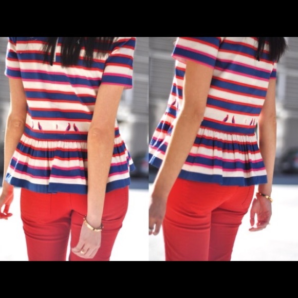 Marc by Marc Jacobs Peplum Top