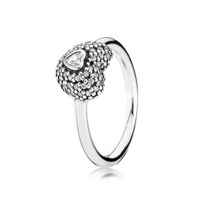 Pandora 'In My Heart , Clear CZ' Ring.