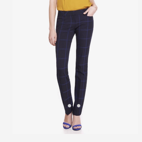 Express like NEW Plaid Slim Leg pant!