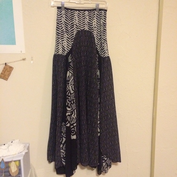 Flowy fp maxi skirt
