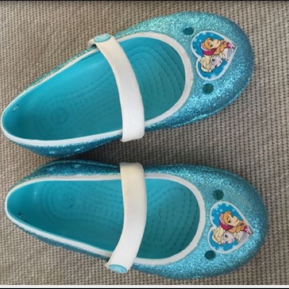 Toddler frozen crocs