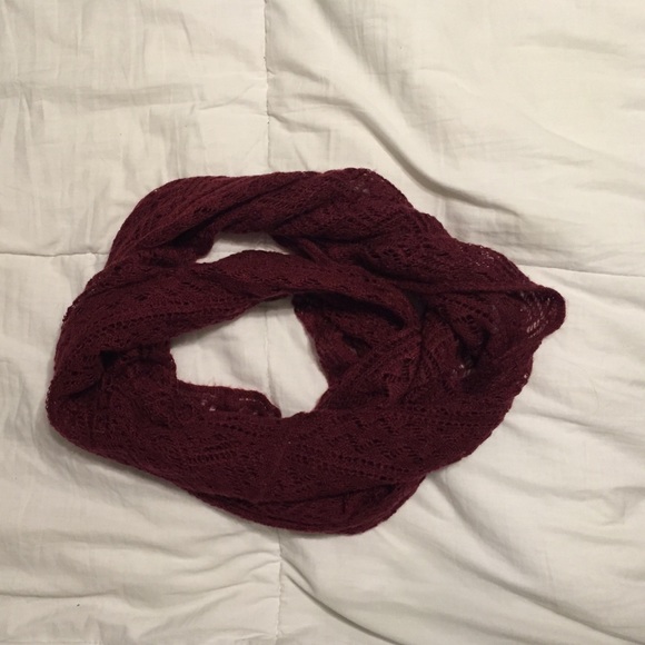 Burgundy Infinity Scarf