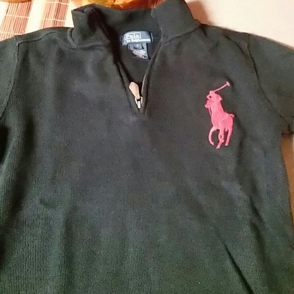 Kids polo sweater