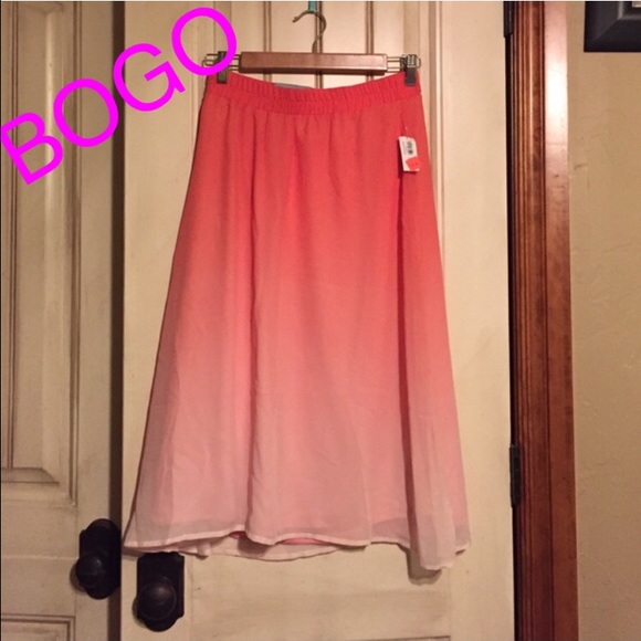 {Final Price} Old Navy Ombré Midi Skirt BOGO