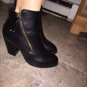 Black booties