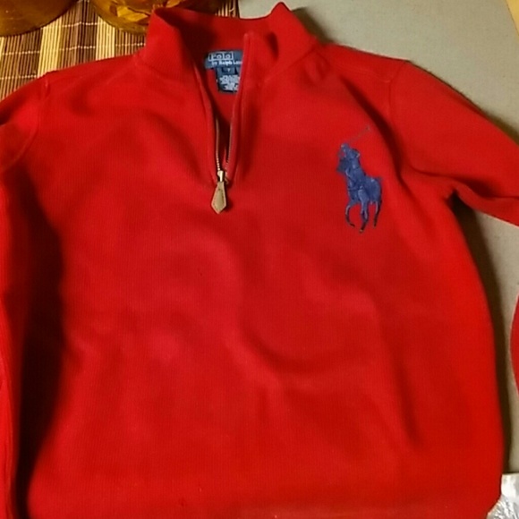 Kids polo sweater