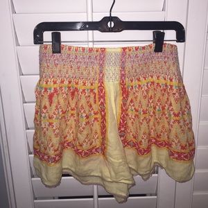 Free People flowy shorts