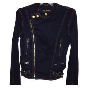 Ralph Lauren Denim moto jacket