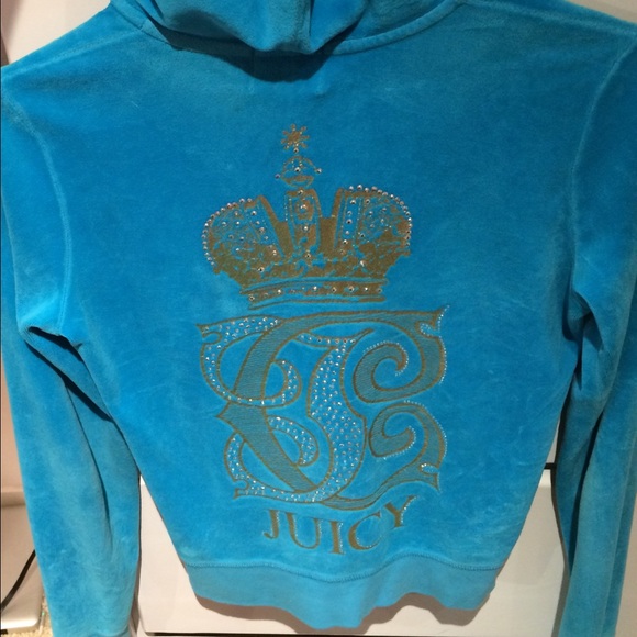 Blue Juicy Couture hoodie