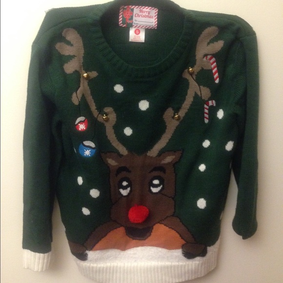Ugly Sweater with Rudolph