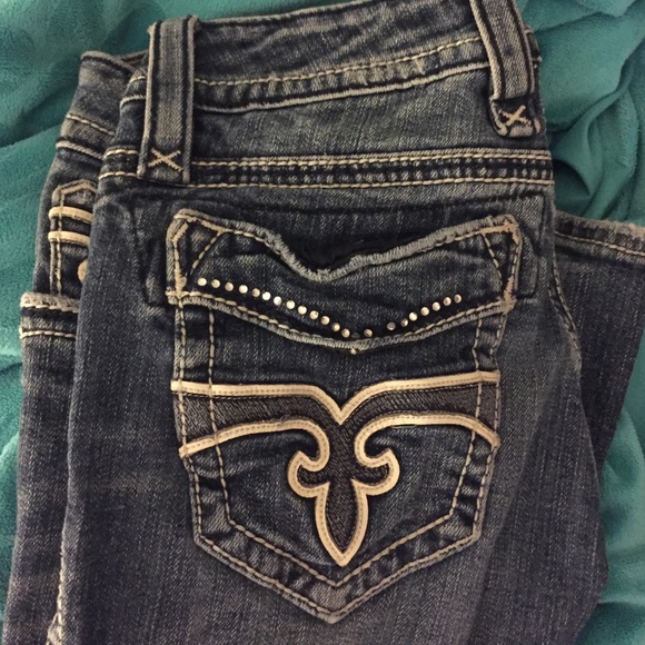 Rock Revival straight cut jeans size 25